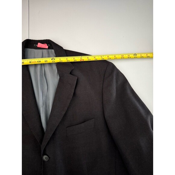 Hugo Boss Rossellini Movie Mens Suit Two Piece 44L  Gray Mens Three Button Wool - Picture 14 of 16